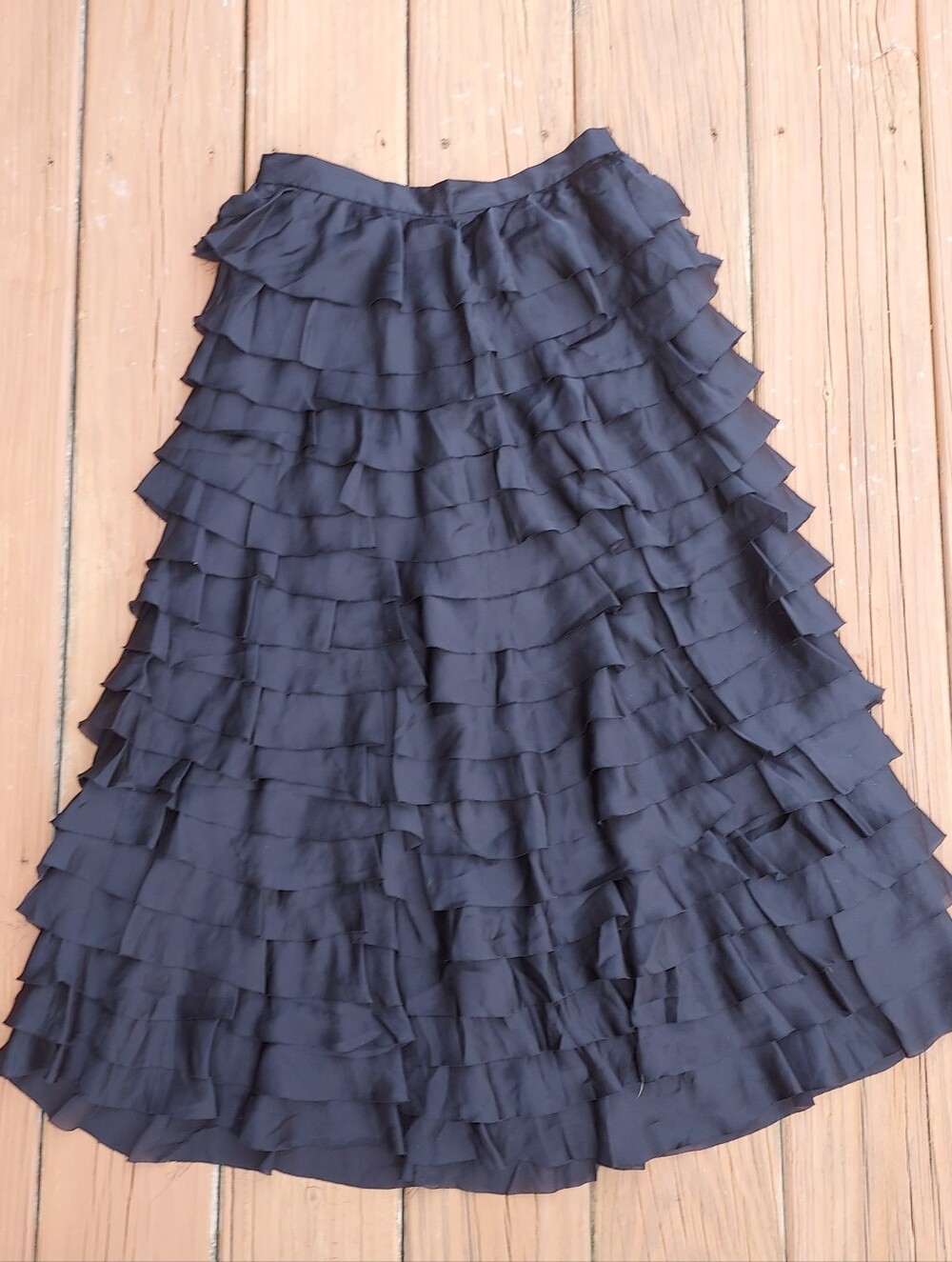Cynthia Rowley Silk Tiered Shirt 2